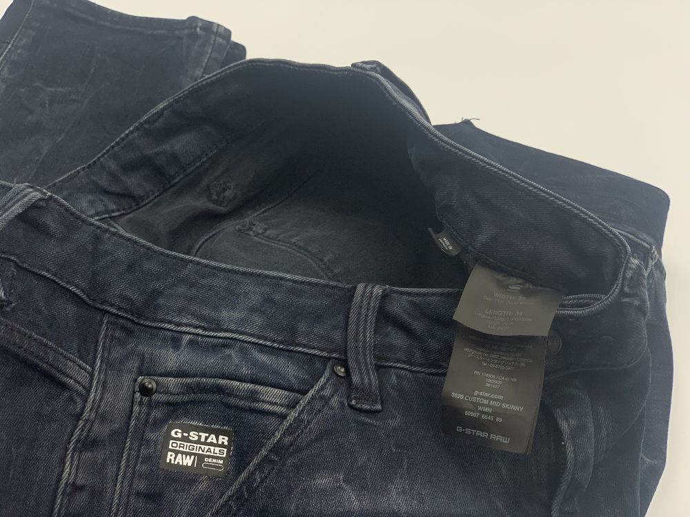 Blugi G-Star Raw putin elastici de dama size 29/34 (S-M)