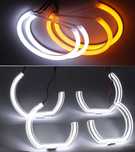 Cotton LED рингове за фарове (ангелски очи)БМВ Е46 Е39 Е90 Е53 Е36 Е60