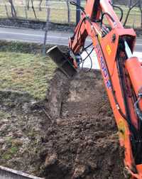 Cupa taluz inclinabila Buldoexcavator/ Excavator 5-8 t