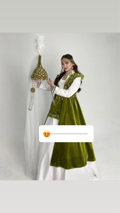 Продам платье на узату/сырга салу/кудалык