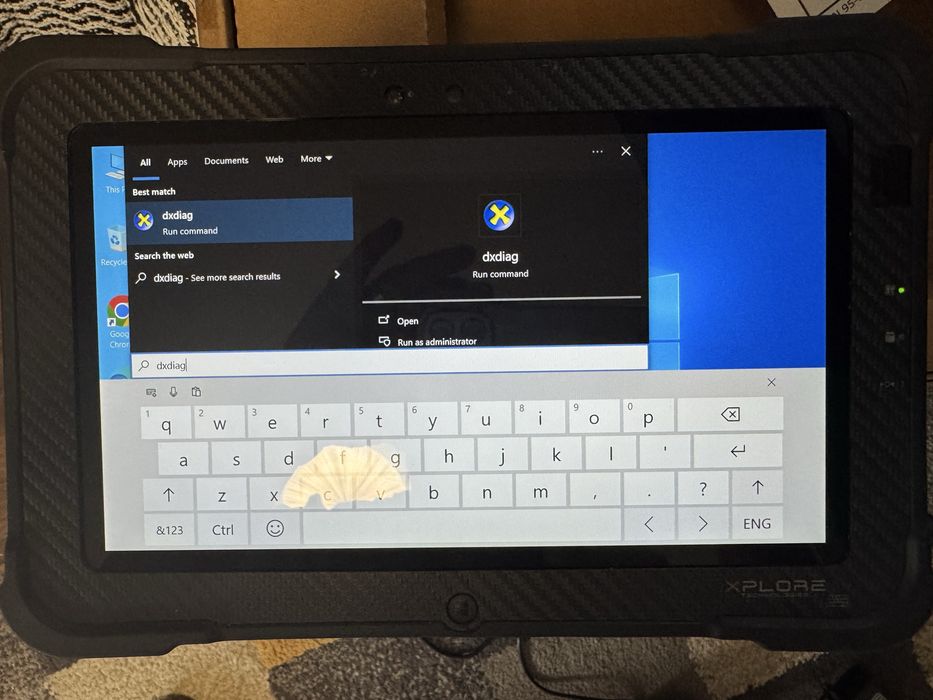 Tableta Zebra Xplore XLATE B10 - Windows 10 Pro