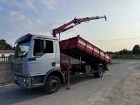 Man TGL 7.150 basculabil si macara