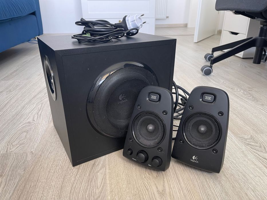 Boxe Logitech 2.1 Z623, 200W RMS