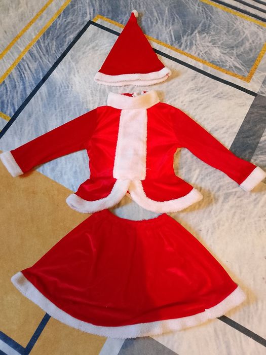 Костюм Санты для девочки