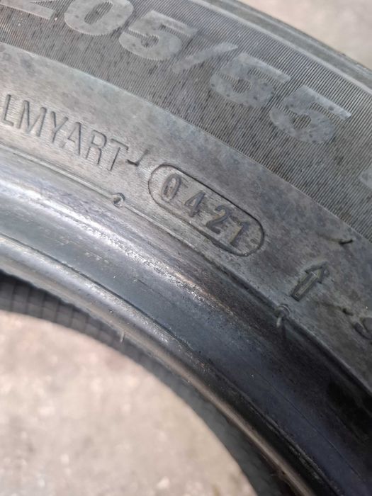 2 Всесезонни гуми Кумхо 205/55/16 ДОТ21 (безплатно поставяне)