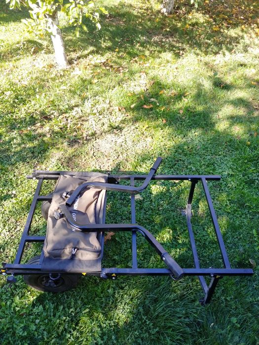 Carucior pescuit la crap Caperlan Barrow Session Decathlon