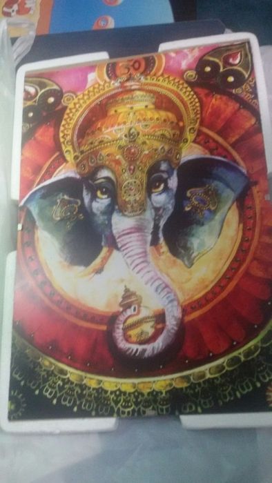 Tablou elefant, fara geam