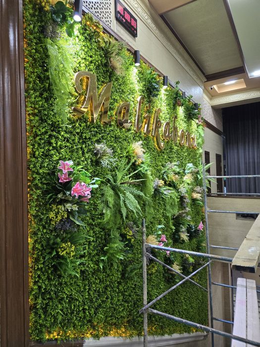 Sunniy osimliklar | Gul | Fitostena | Logotip | Искуссвенное