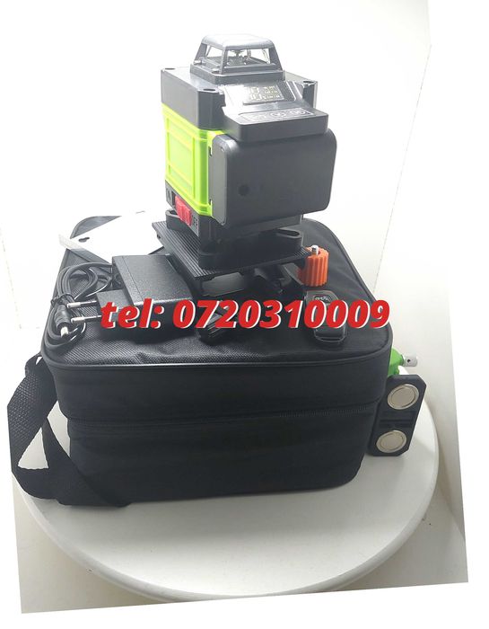 Nou  Nivela Fascicul Ldvian Profesionala Unda 4d 16 Linii Verde