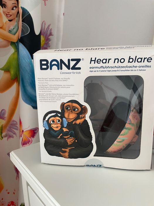 Casti antifonice pentru bebelusi si copii, Banz, Bubzee, 3-36 luni