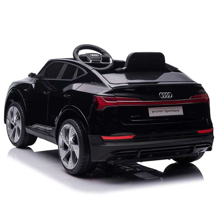 Masinuta electrica Audi e-tron 4 x 4 Sportback, neagra, noua!