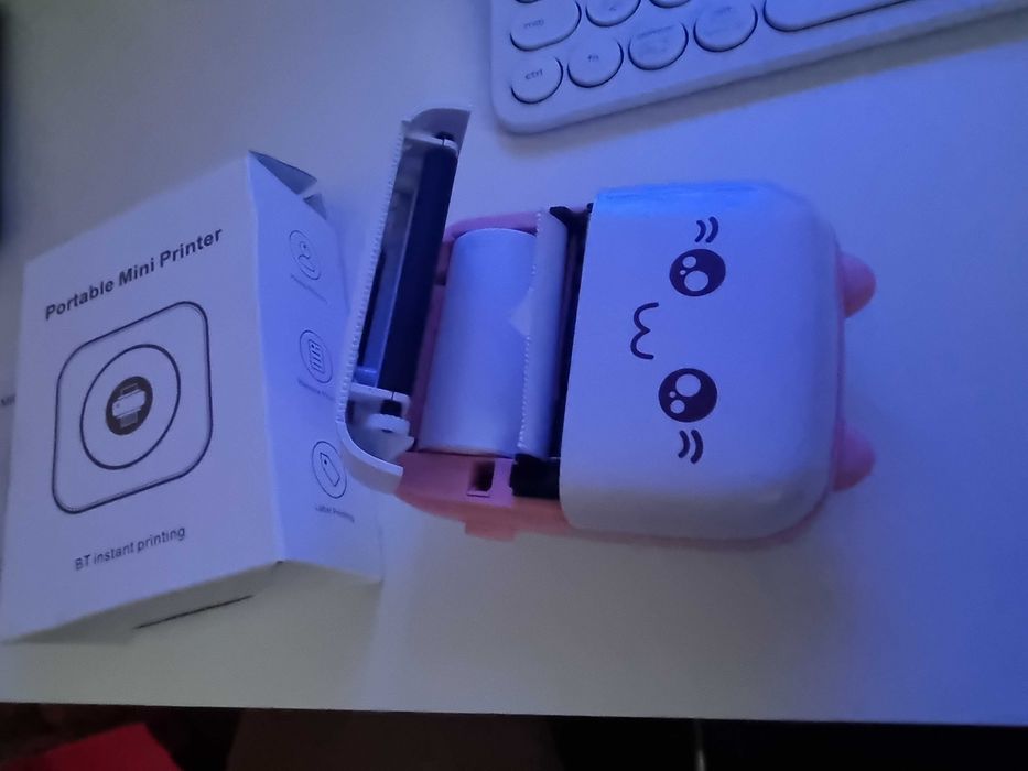 mini imprimanta termica de etichete autocolante