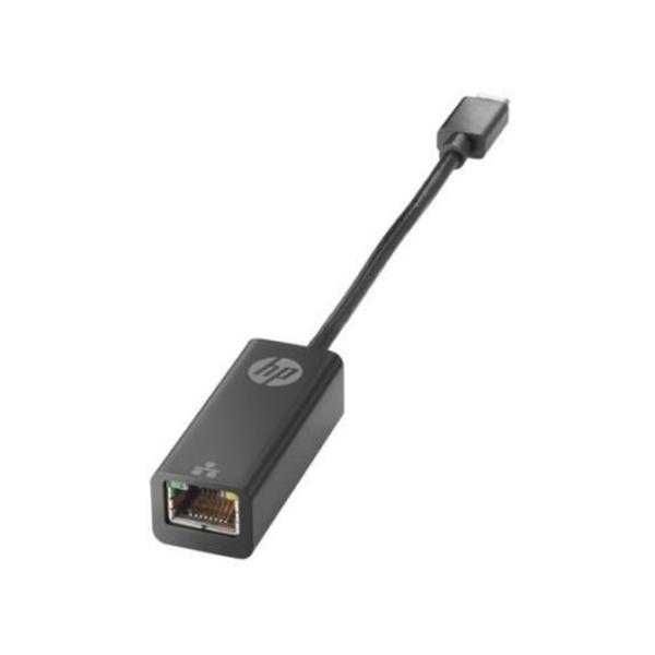 Adaptor HP Gigabit Placa Retea USB Type-C to RJ45 Windows Mac v7w66aa