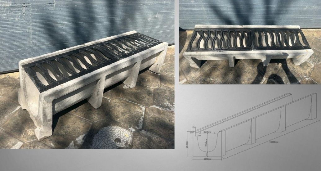 Latok beton/krishka/chugun/trap/
