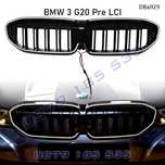 LED светещи двойни бъбреци BMW 3 G20 Pre LCI грил решетки лед бмв г20
