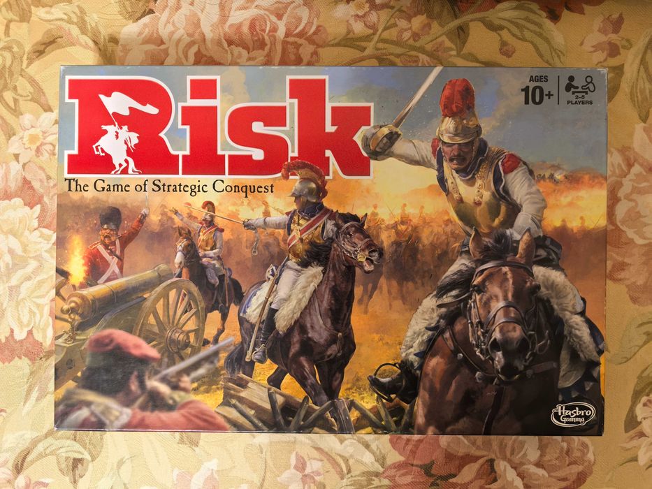 Joc Risk, nou, sleeve-uit