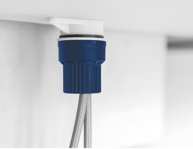 Baterie bucătărie Grohe Start cromată cu două manete
