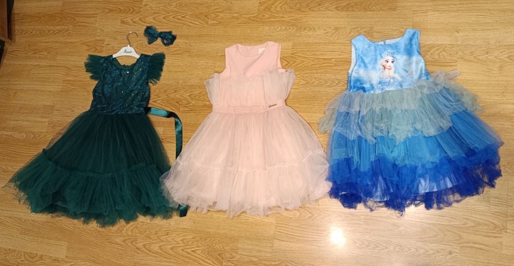 Рокля за момиче размер 7г