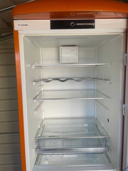 Combina frigorifica Gorenje Old Time,FrostLess, 326 l,portocaliu