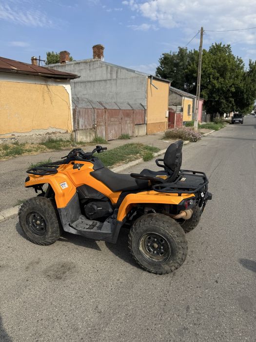 Can am Outlander 450 2021,defect,lipsa piese,putini km, fiscal pe loc!