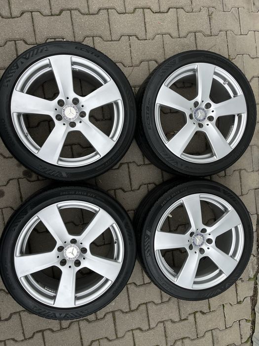 Jante aliaj 5x112mm, anvelope 245/40 R18, VW, Audi Seat Skoda Mercedes