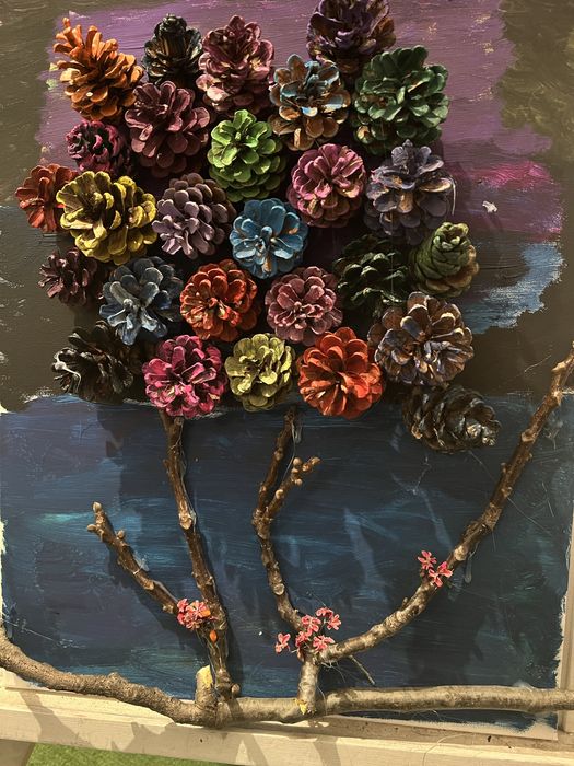 Ръчно изработена картина декор