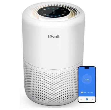 Purificator aer LEVOIT Core 200S compatibil Alexa ideal pentru 35 m²