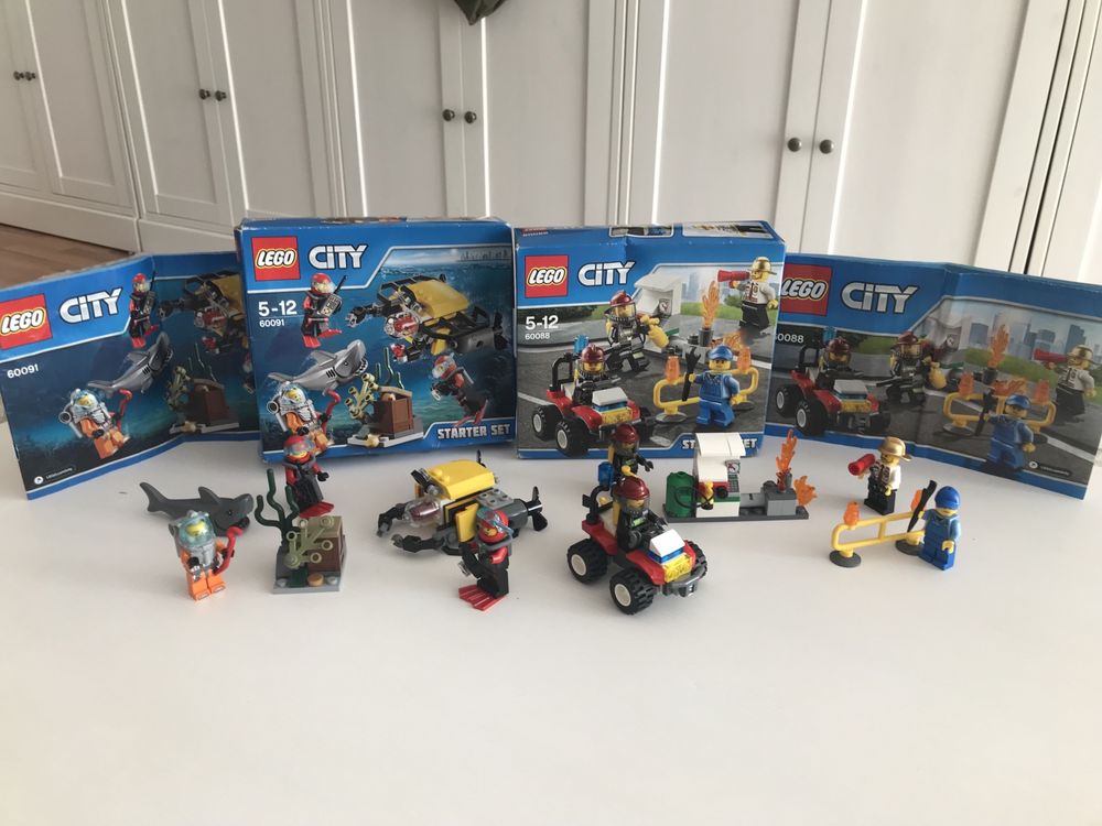 Seturi lego city -  60088, 60091, 30222