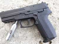 Reducere Foarte PUTERNIC Pistol AIRSOFT Sig Sauer Metalic CO2 P99 Dao