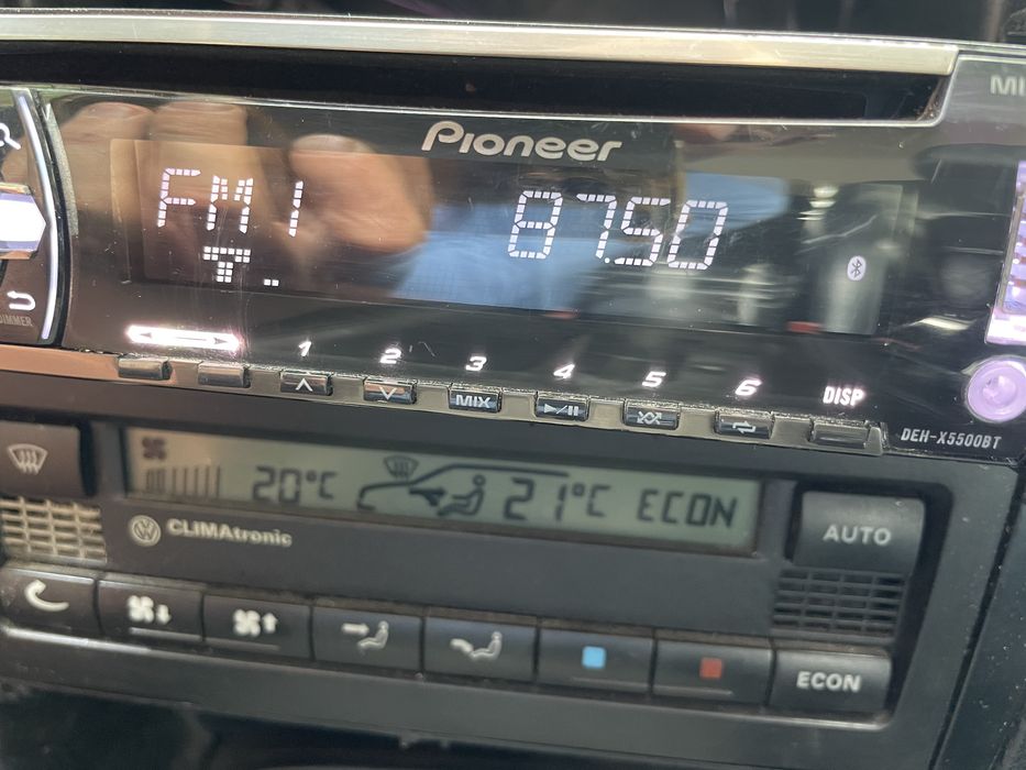 Pioneer deh x5500 bt