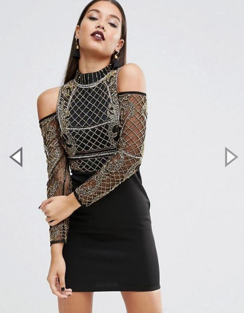Rochie Asos stil bijuterie
