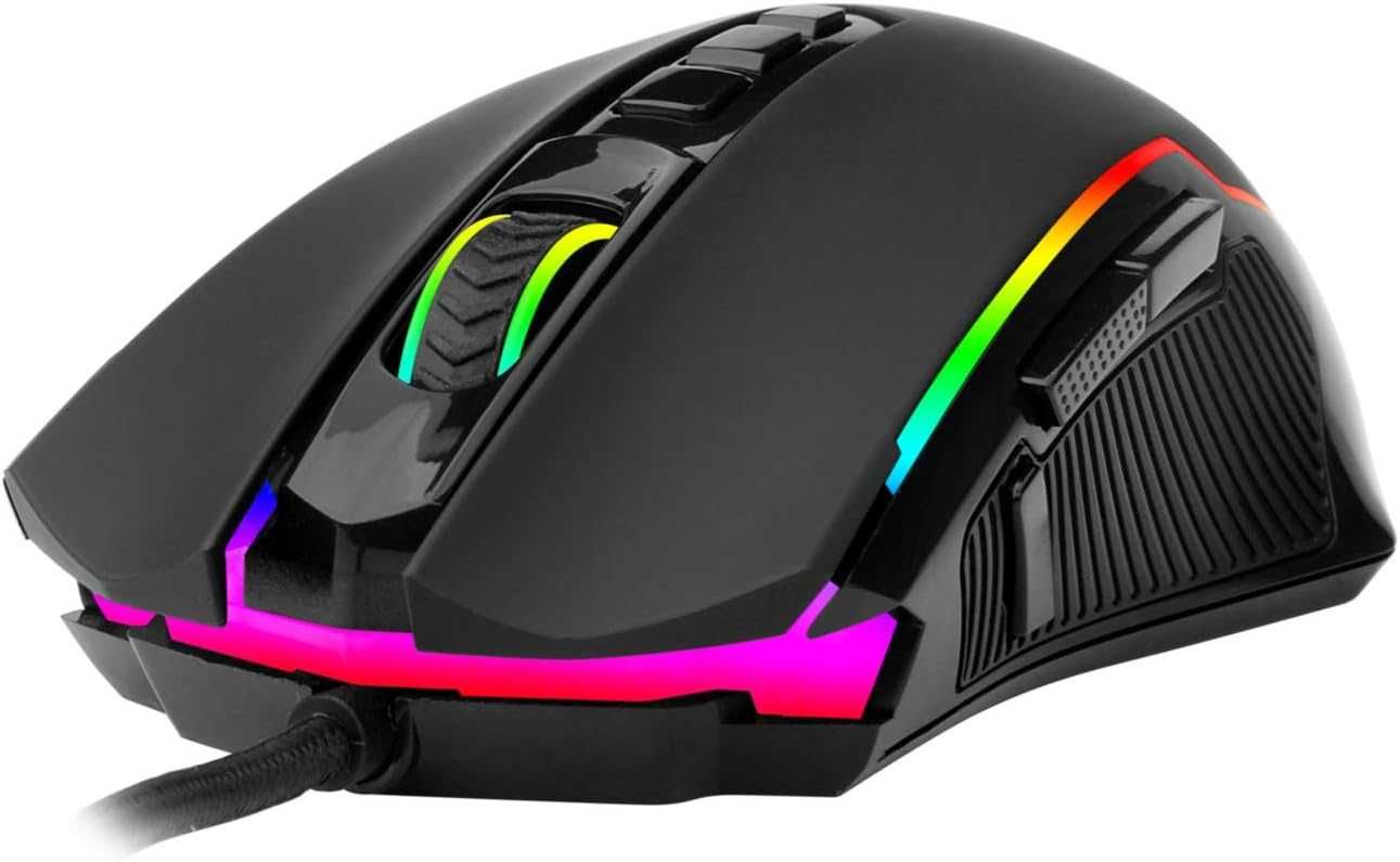 Redragon M910,геймърска мишка, RGB цветна подсветка,9 бутона