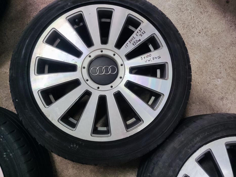Джанти 17 ки 5x112 5x100 Audi VW Seat Skoda