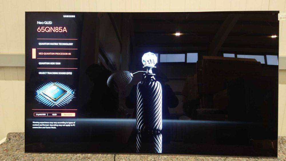 Televizor Samsung Neo QLED 65QN85A, 163 cm, Smart, 4K Ultra HD, 100Hz