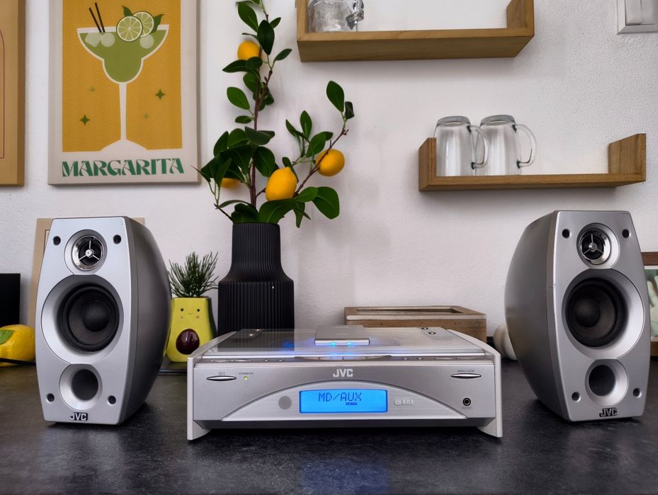 Sistem Audio JVC Retro 2.0, 60 RMS, stare perfecta