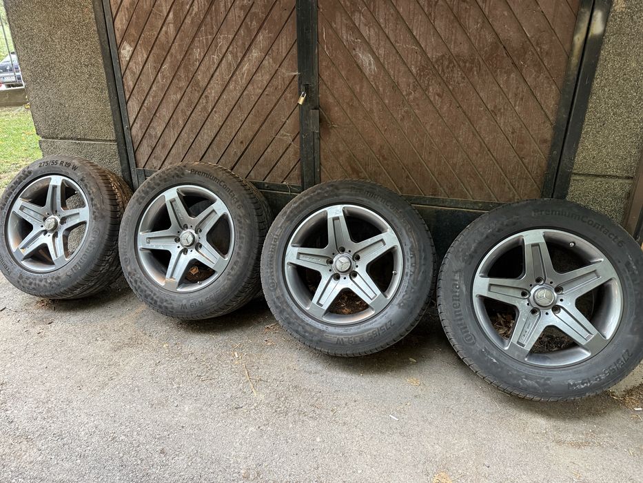 Джанти за Г класа AMG 19 ronal, с гуми 275/55/19 CONTINENTAL