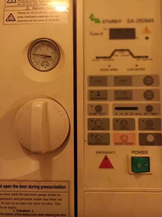 Autoclav Sturdy SA 260-MA, automat,