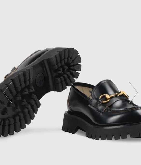 Дамски GUCCI Лоуфъри Lug Sole Loafer Horsebit
