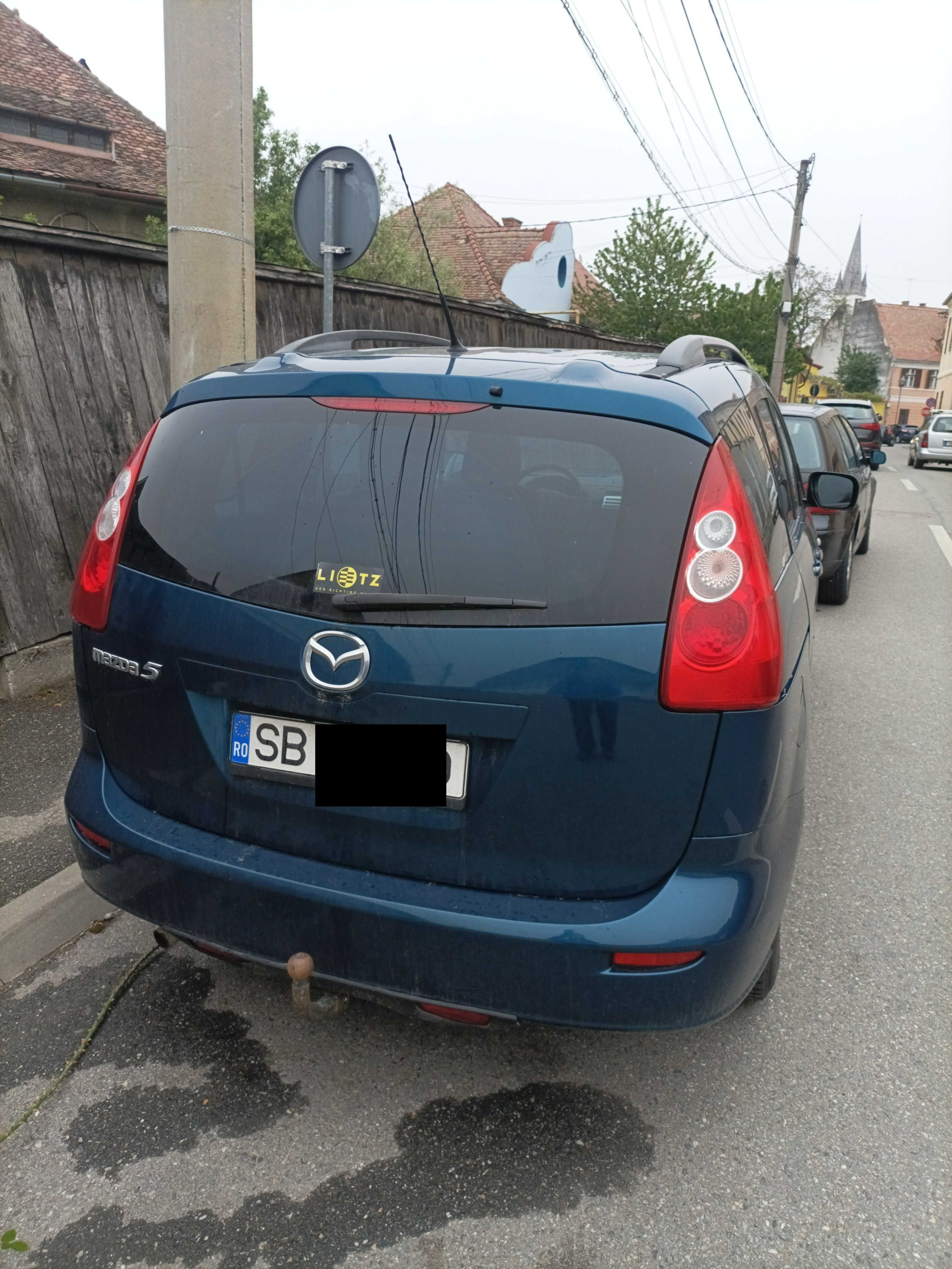 Mazda 5 din 2007 - 7 locuri - inmatricuata - motor cu probleme