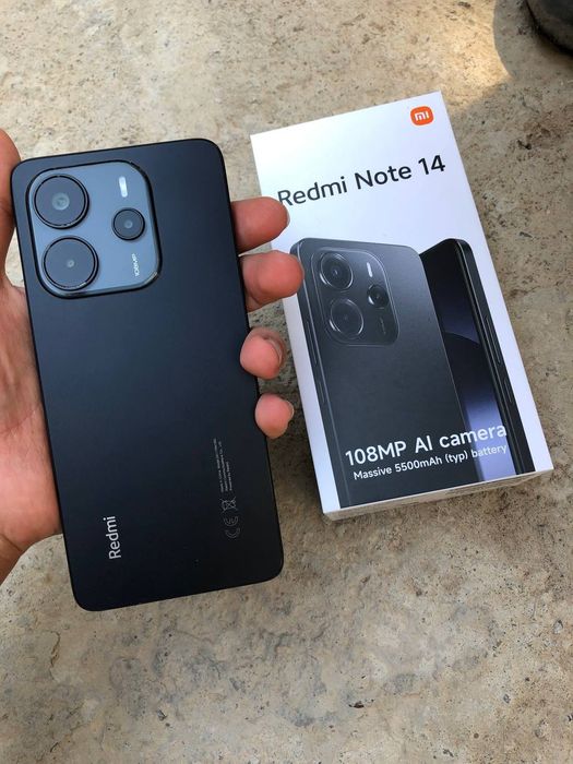 Redmi note 14 Sotiladi yengi 8/128gb