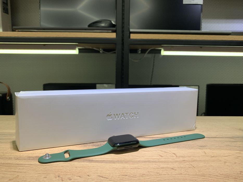 Apple Watch 7 series, 41 mm, Green, АКБ93%, полный комплект, 10903/A10