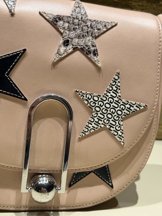 Geantă Hugo Boss din piele