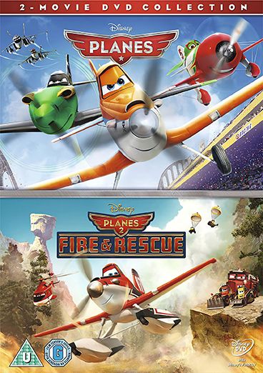 Colectie Disney Avioane - 2 DVD - Dublat in limba romana