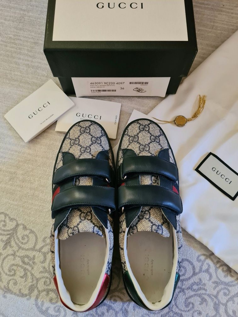 Adidasi Gucci marimea 36 cod 463091 9C220 4097