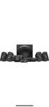 Boxe Logitech 5.1 Z906, 500W RMS