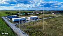 Parc industrial nou, parcele cu PUZ aprobat si utilitati, drumuri pava