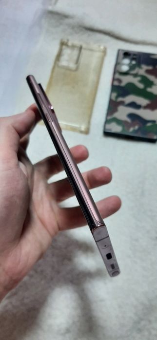 Samsung note 20 ultra ca NOU 12/256 gb mystic bronze gold huse incarca
