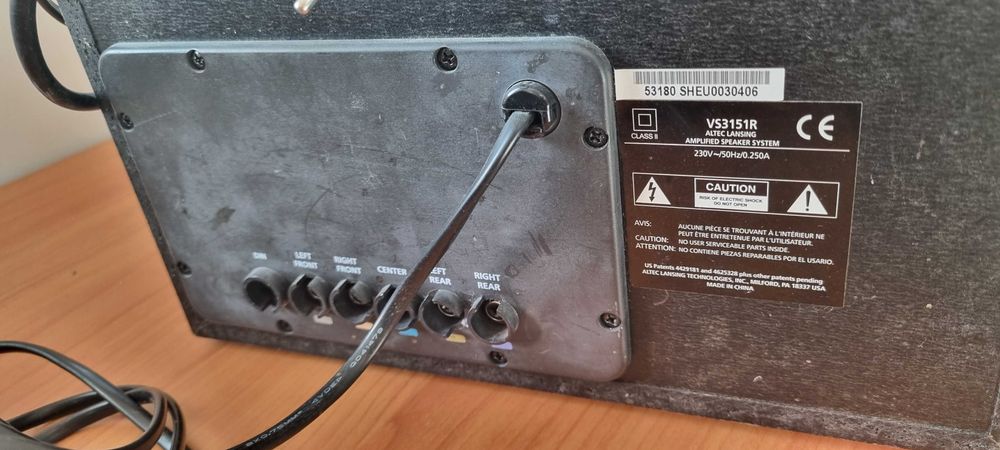 Sistem boxe 5.1 Altec Lansing