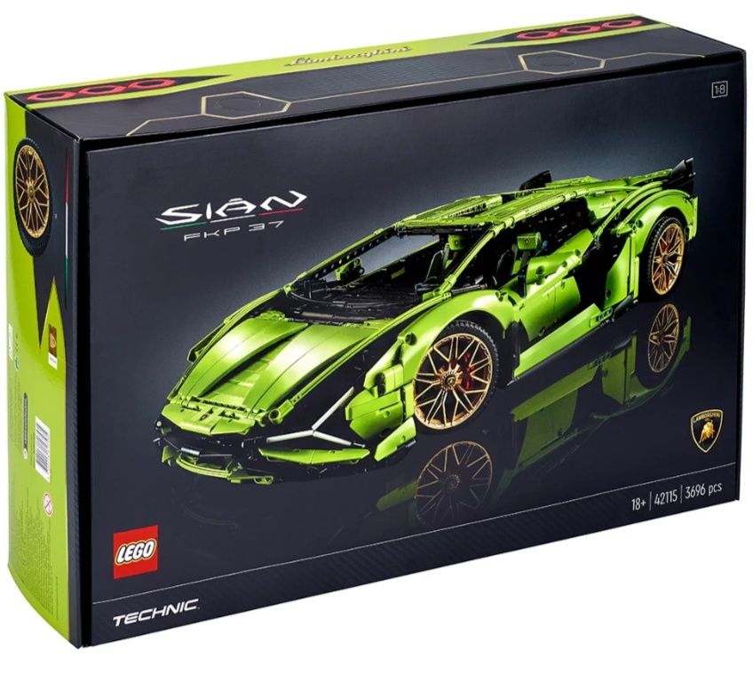 Нови и запепатани !!! LEGO® Technic 42115 - Lamborghini Sián FKP 37