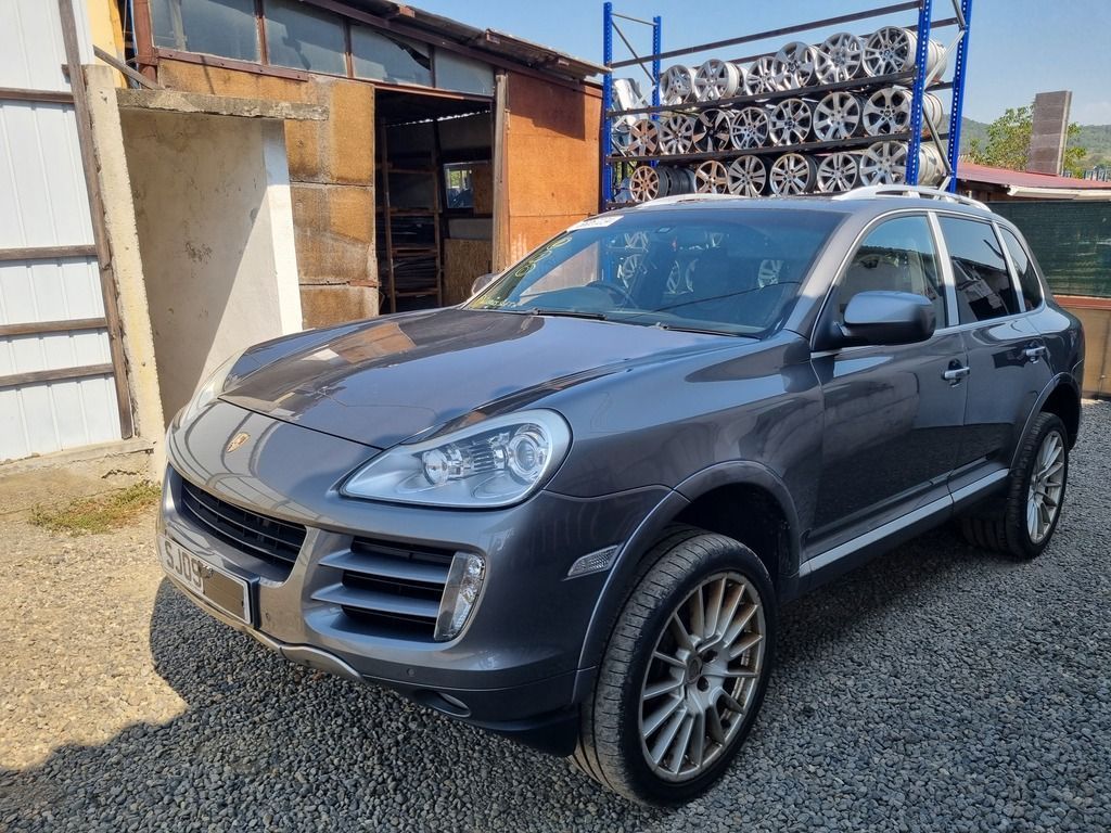 Usa Stanga Spate Porsche Cayenne Facelift 2007 - 2010 SUV 4 Usi GRI LM7W (1060)